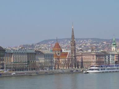 Awesome views of Budapest's Castle Hill District