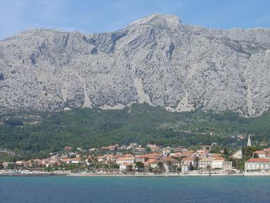 The pretty town of Orebic en route to Dubrovnik