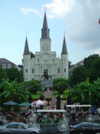 The beauty if Jackson Square masks New Orleans more nefarious feel