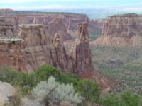 The amazing monoliths of the Colorado National Monument