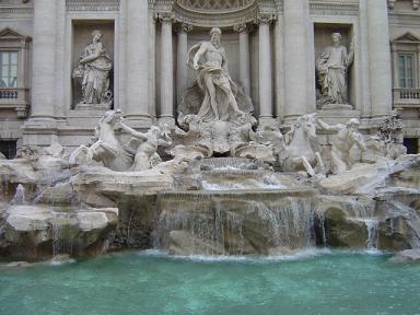 The sensational Trevi Fountain in Rome