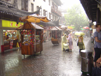 Shanghai in rainy season, not a place you need to be