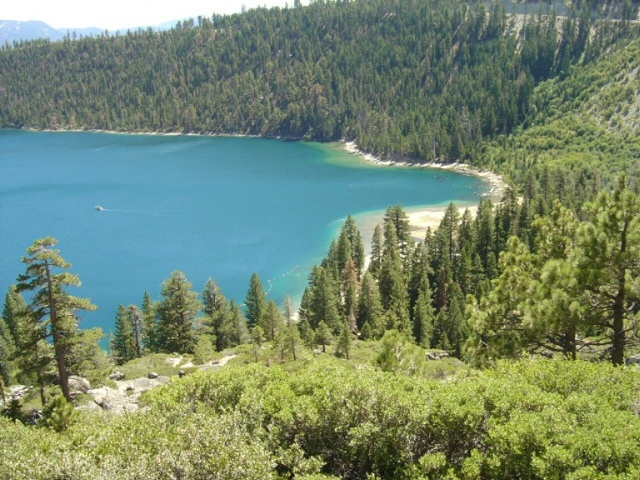 Shimmering Emerald Bay at Lake Tahoe