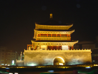 The magnificent Bell Tower dominates Xian